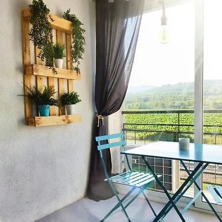 Charming With Mountain View In Francas 45m² *