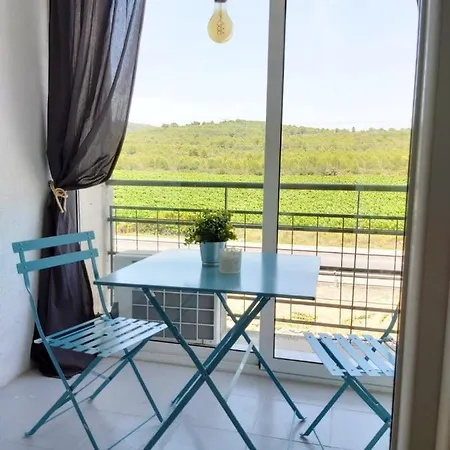 Charming With Mountain View In Francas - 45m² アパート *